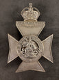 Photo 1 of Edwardian British Officer’s Belt Plate Badge - Queen Victoria’s Rifles - Hobson & Sons - collectible militari