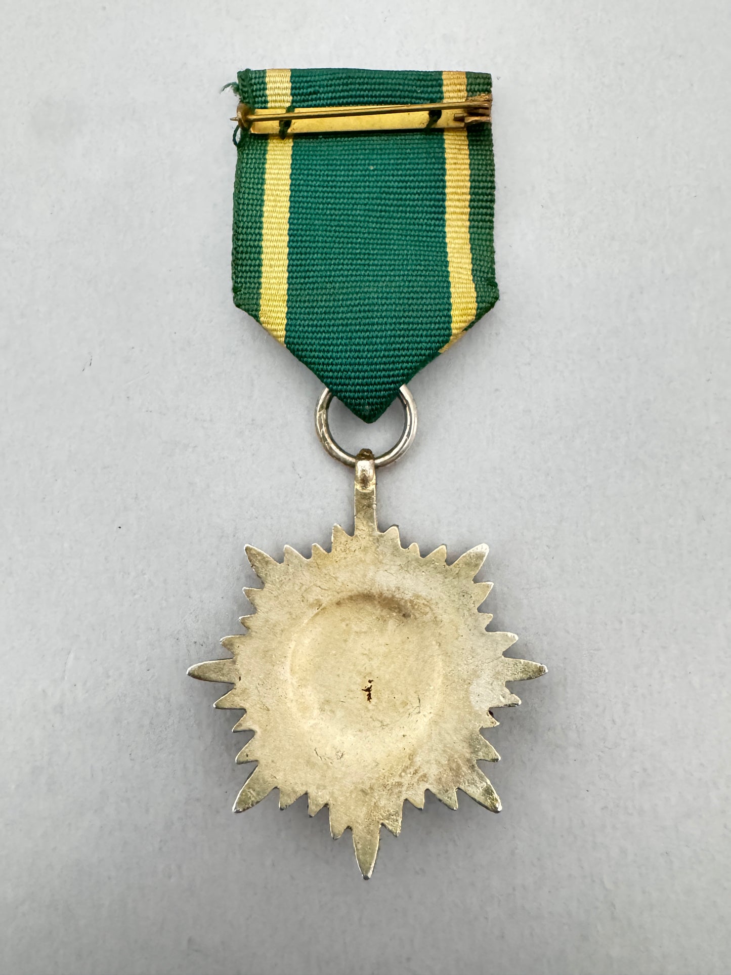 WW2 German Eastern People's Medal (Ostvolk) 2nd Class With Swords
