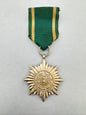 WW2 German Eastern People's Medal (Ostvolk) 2nd Class With Swords