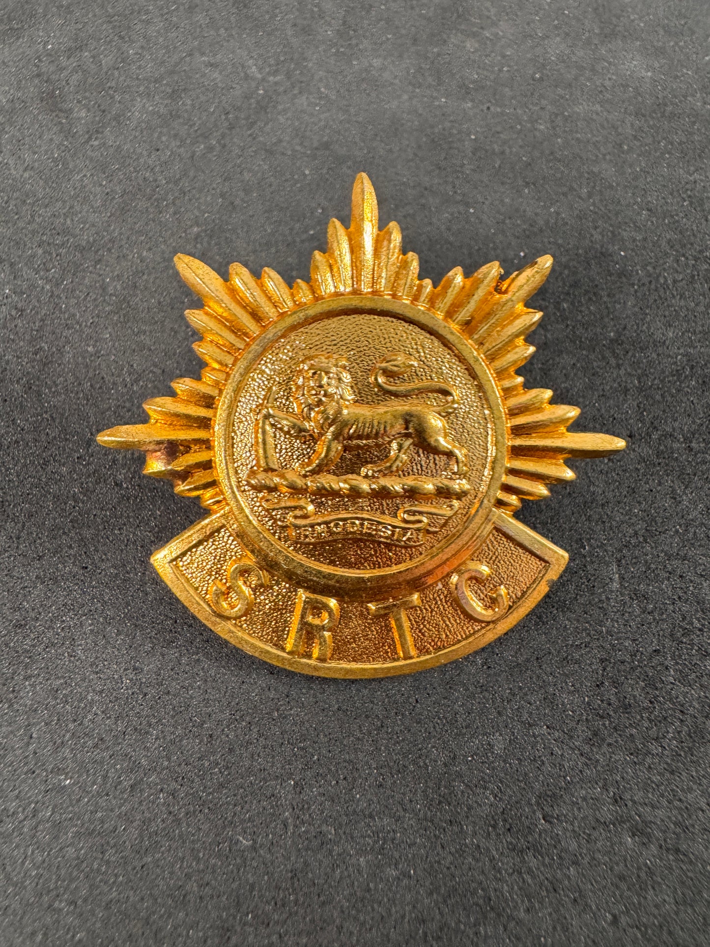 Photo 1 of Southern Rhodesia Transport Corps Cap Badge - collectible militaria item