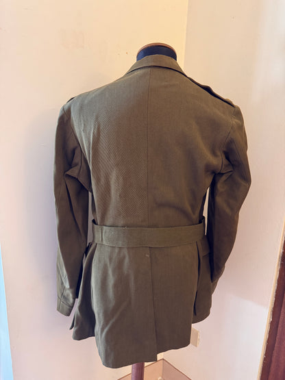 Photo 12 of WW2 British Army Royal Artillery Officer's Uniform Tunic & Trousers - collectible militaria item