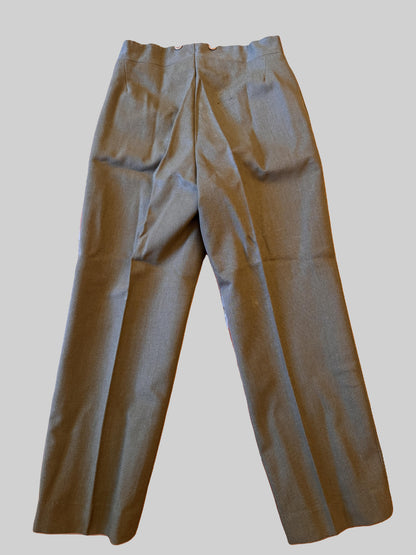 Photo 18 of WW2 British Army Royal Artillery Officer's Uniform Tunic & Trousers - collectible militaria item