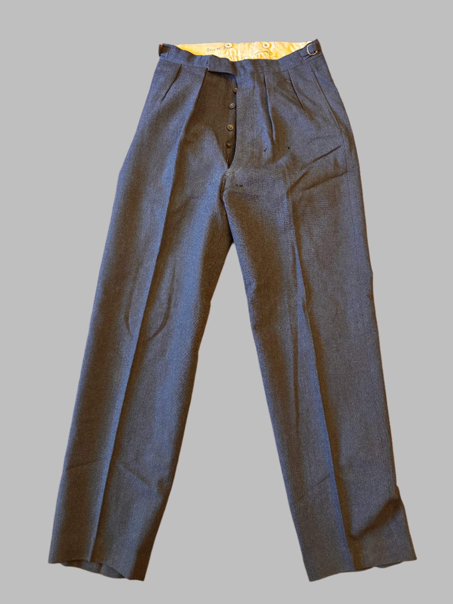 Photo 12 of WW2 British Army Royal Air Force Pilot Officer Navigator Uniform Tunic & Trouser - collectible militaria ite