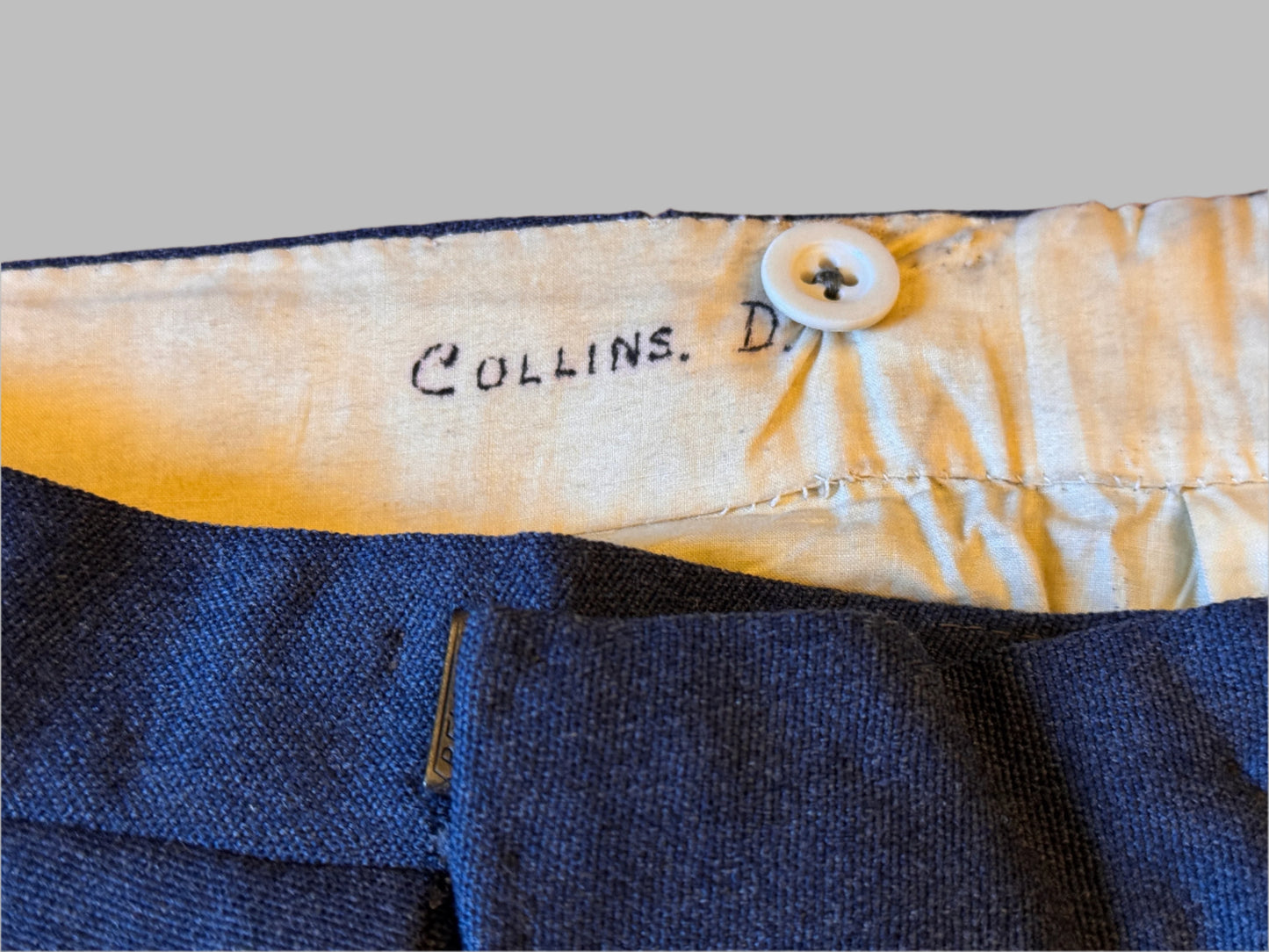 Photo 14 of WW2 British Army Royal Air Force Pilot Officer Navigator Uniform Tunic & Trouser - collectible militaria ite
