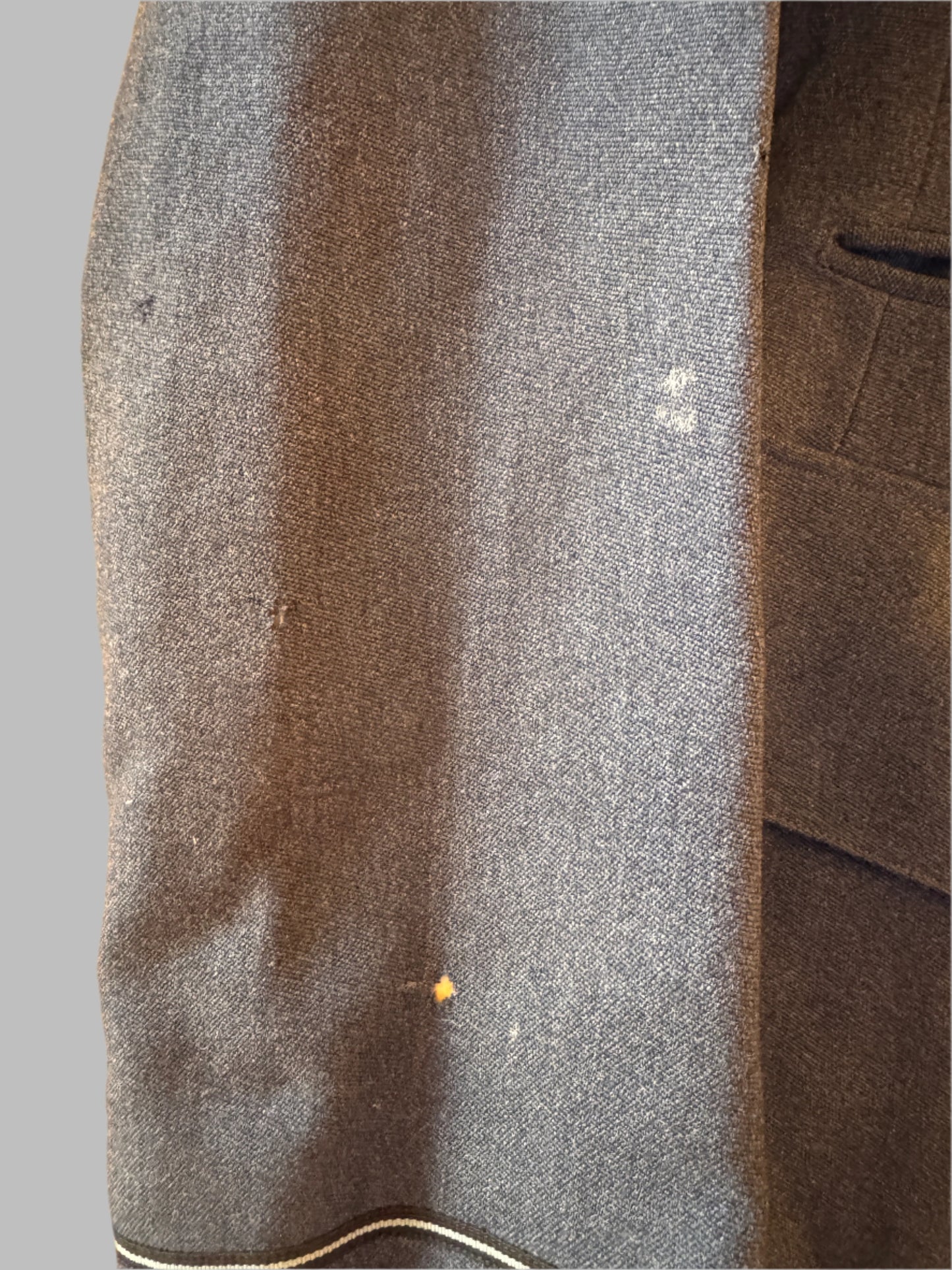 Photo 7 of WW2 British Army Royal Air Force Pilot Officer Navigator Uniform Tunic & Trouser - collectible militaria item