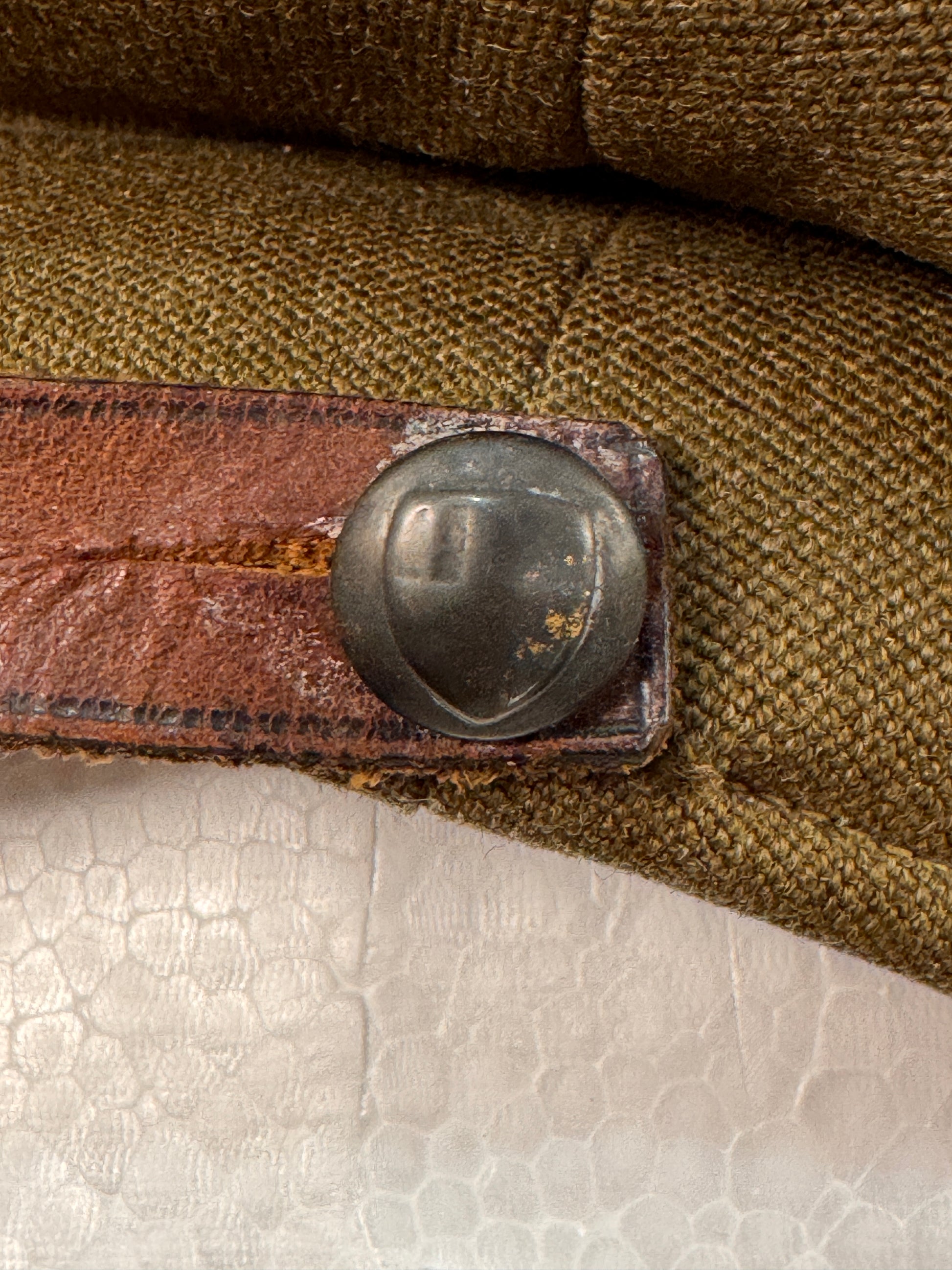 Photo 4 of WW2 British Army 90th (City of London) Field Artillery Regiment Officer's Cap - collectible militaria item