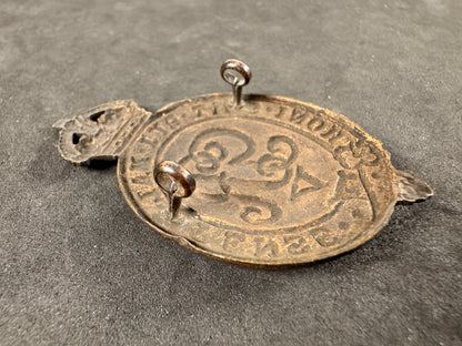 Photo 3 of WW1 British Army Household Battalion Officer's Cap Badge - collectible militaria item