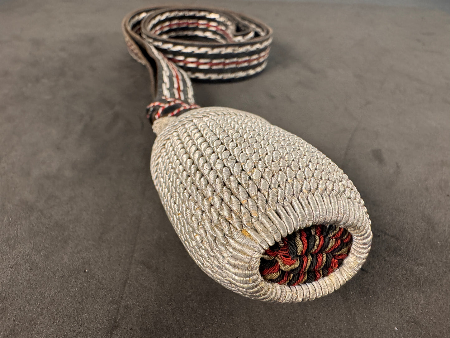 Photo 5 of WW2 German Police Officer's Sabre Sword Portepee Knot - collectible militaria item