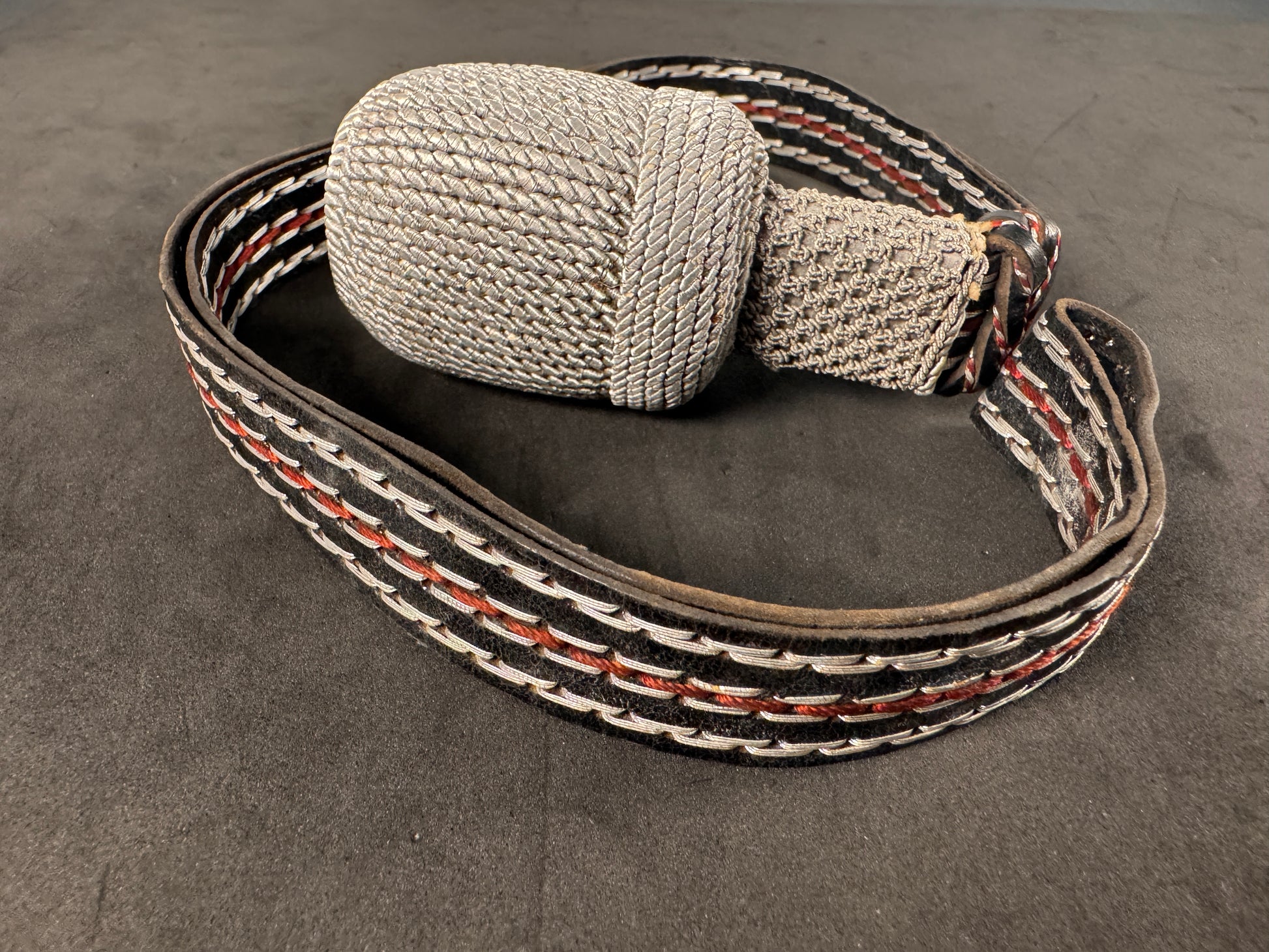 Photo 6 of WW2 German Police Officer's Sabre Sword Portepee Knot - collectible militaria item