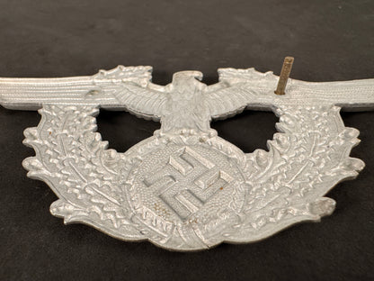 Photo 4 of WW2 German Police Shako Helmet Eagle - collectible militaria item