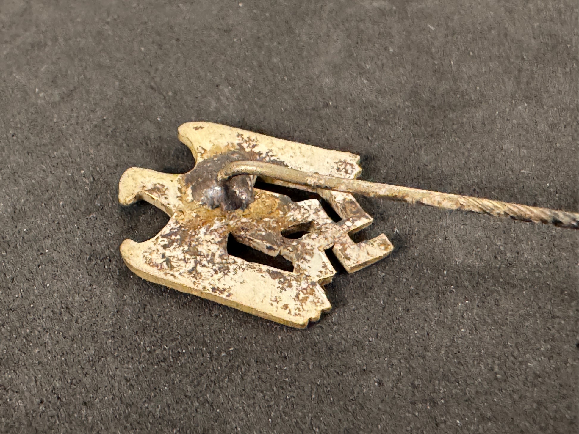 Photo 4 of WW2 German Army Eagle Stickpin Miniature - collectible militaria item