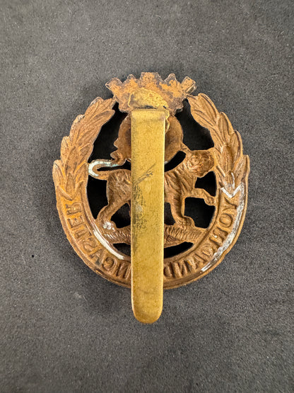 Photo 2 of WW2 British Army York and Lancaster Regiment Cap Badge - collectible militaria item