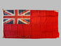 Photo 1 of WW2 British Royal Navy 3 breadth Ship's Red Ensign Flag - collectible militaria item