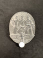 Photo 1 of Third Reich Tag Der Arbeit 1935 Tinnie Badge - collectible militaria item