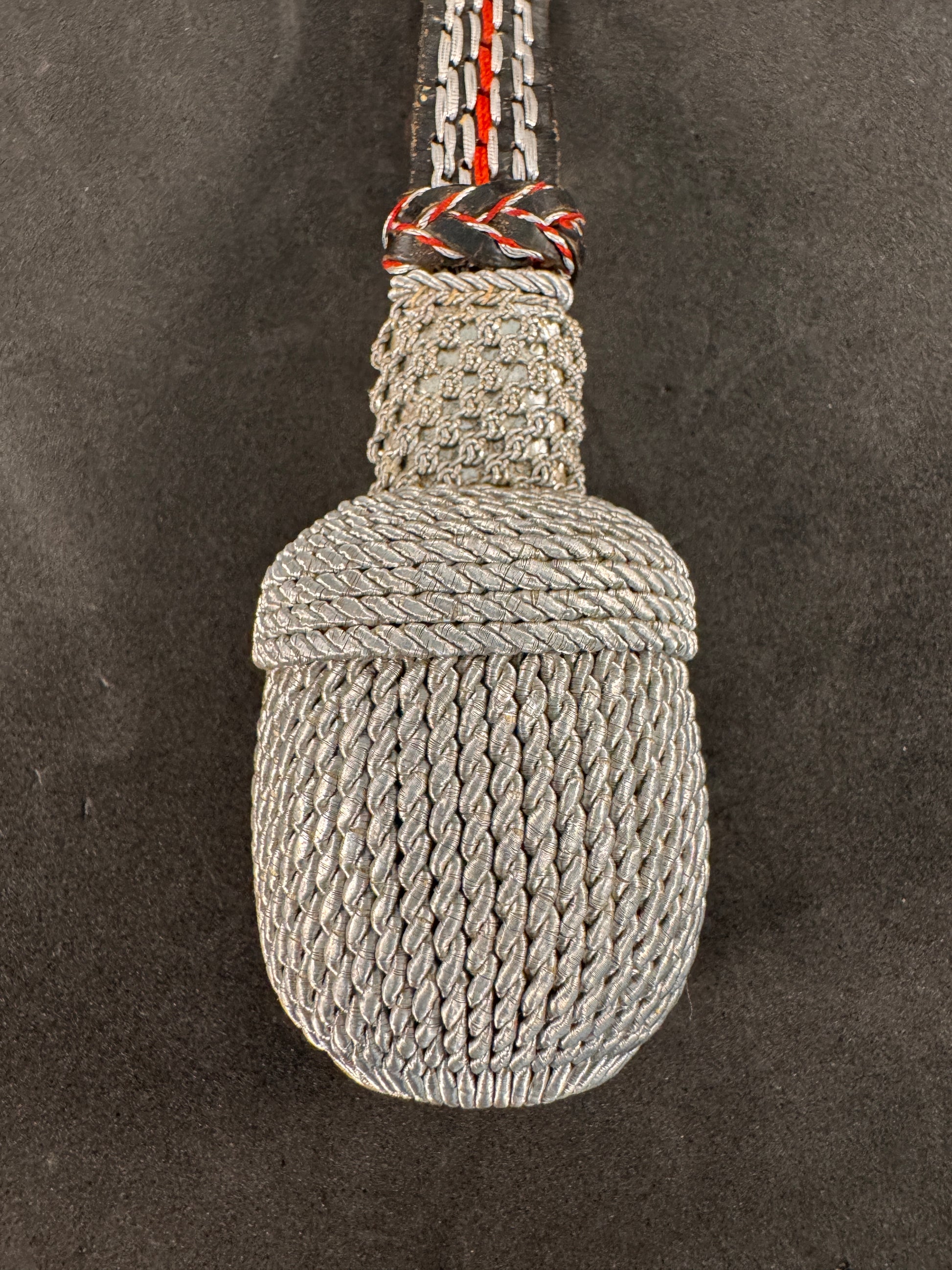 Photo 2 of WW2 German Police Officer's (Polizei) Sabre Sword Portepee Knot Hanger - collectible militaria item
