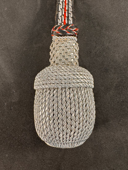 Photo 2 of WW2 German Police Officer's (Polizei) Sabre Sword Portepee Knot Hanger - collectible militaria item