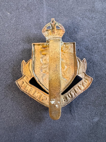 Photo 2 of WW2 British Colonial Army Cyprus Regiment Cap Badge - collectible militaria item