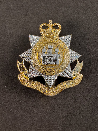 Photo 1 of British Territorial Army 23rd London Regiment Cap Badge - collectible militaria item