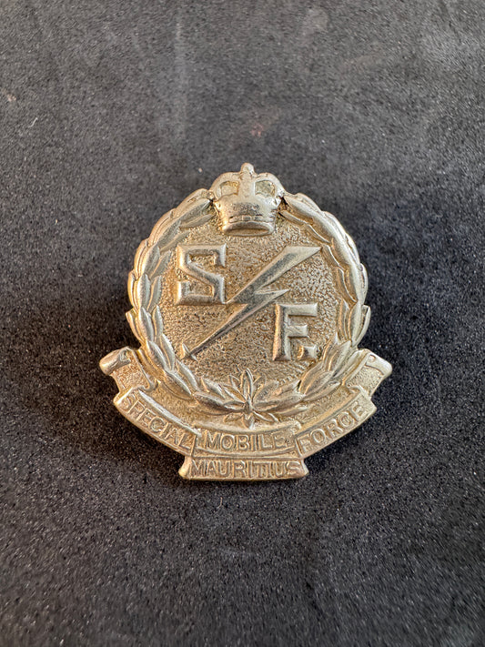 Image of Special Mobile Force Mauritius Collar Badge - Post WW2