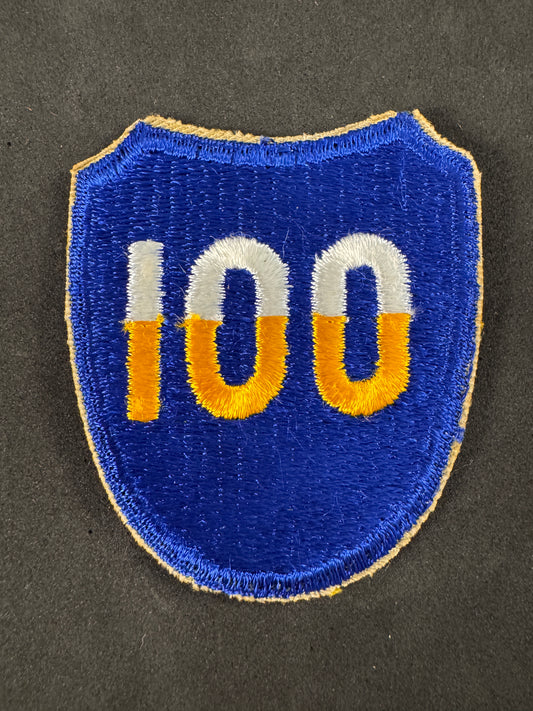 Image of WW2 U.S. Army 100th Infantry Division Formation Sign