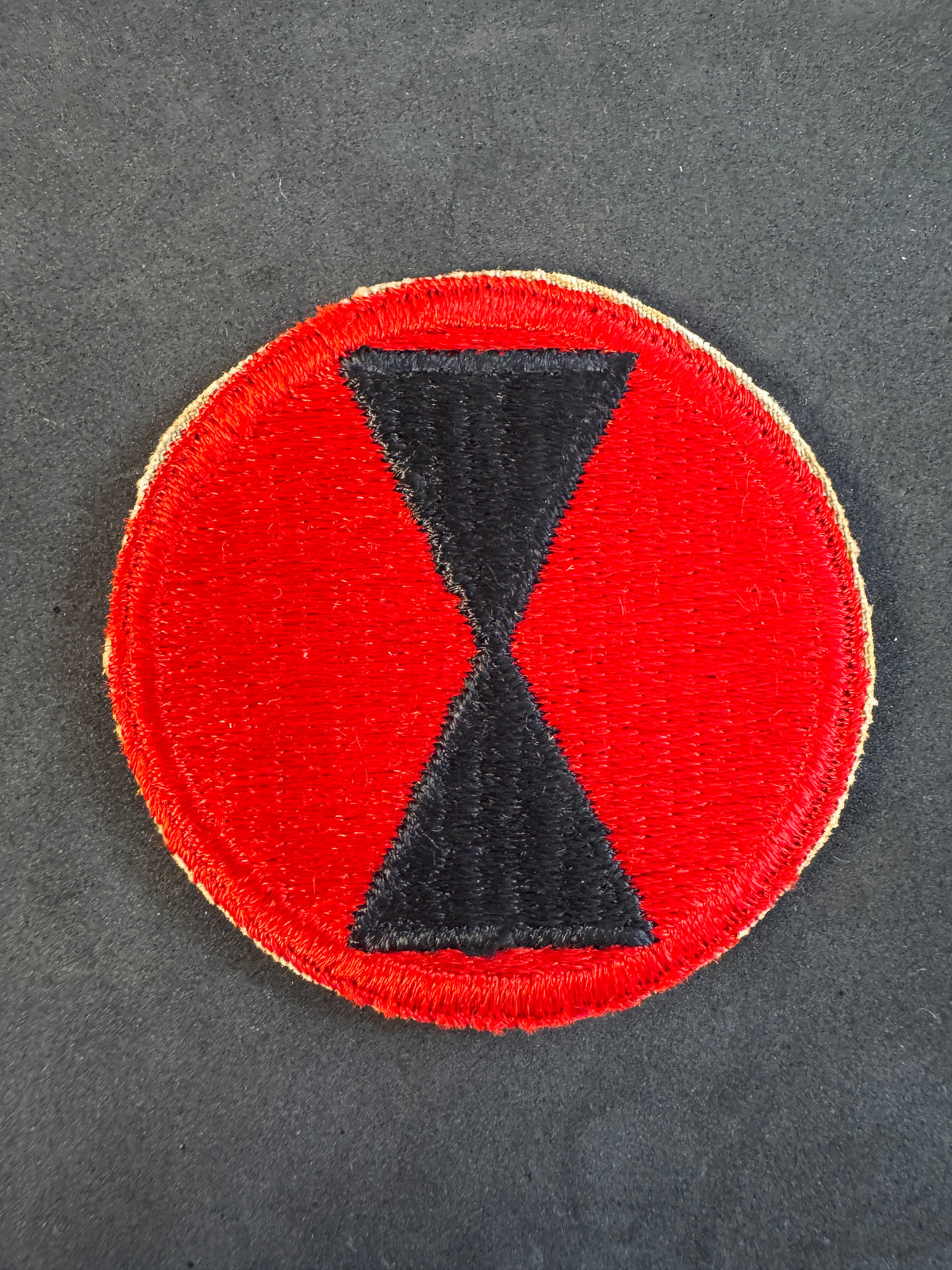Regular Infantry Sign WW2 US Army 7th Infantry Division Formation Sign Arm Badge – Medals ...