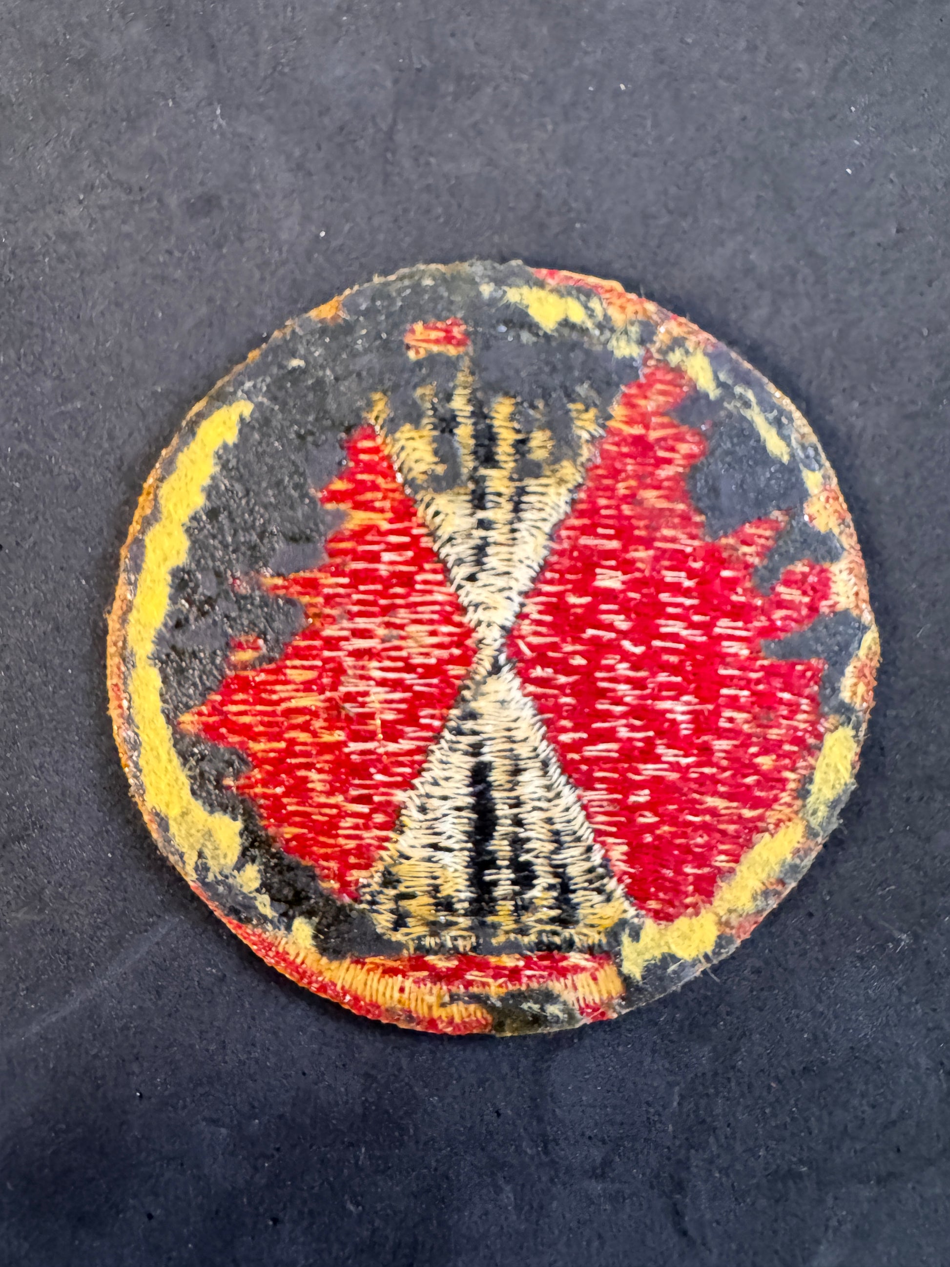 Image of product: ww2 us army 7th infantry division formation sign arm badge