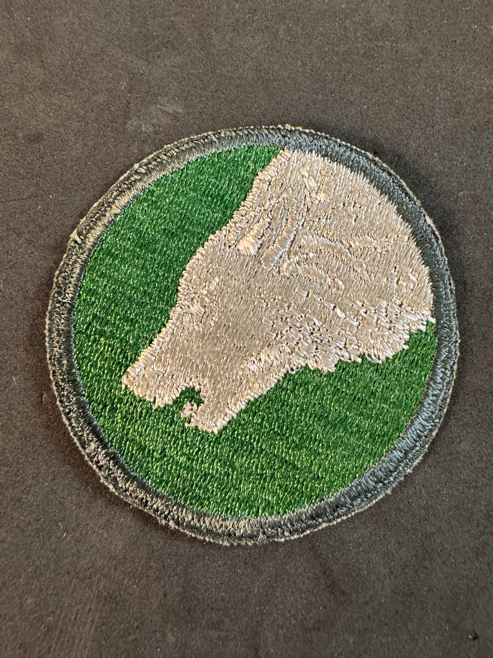 Image of WW2 US Army 104th Infantry Division Formation Sign Arm Badge