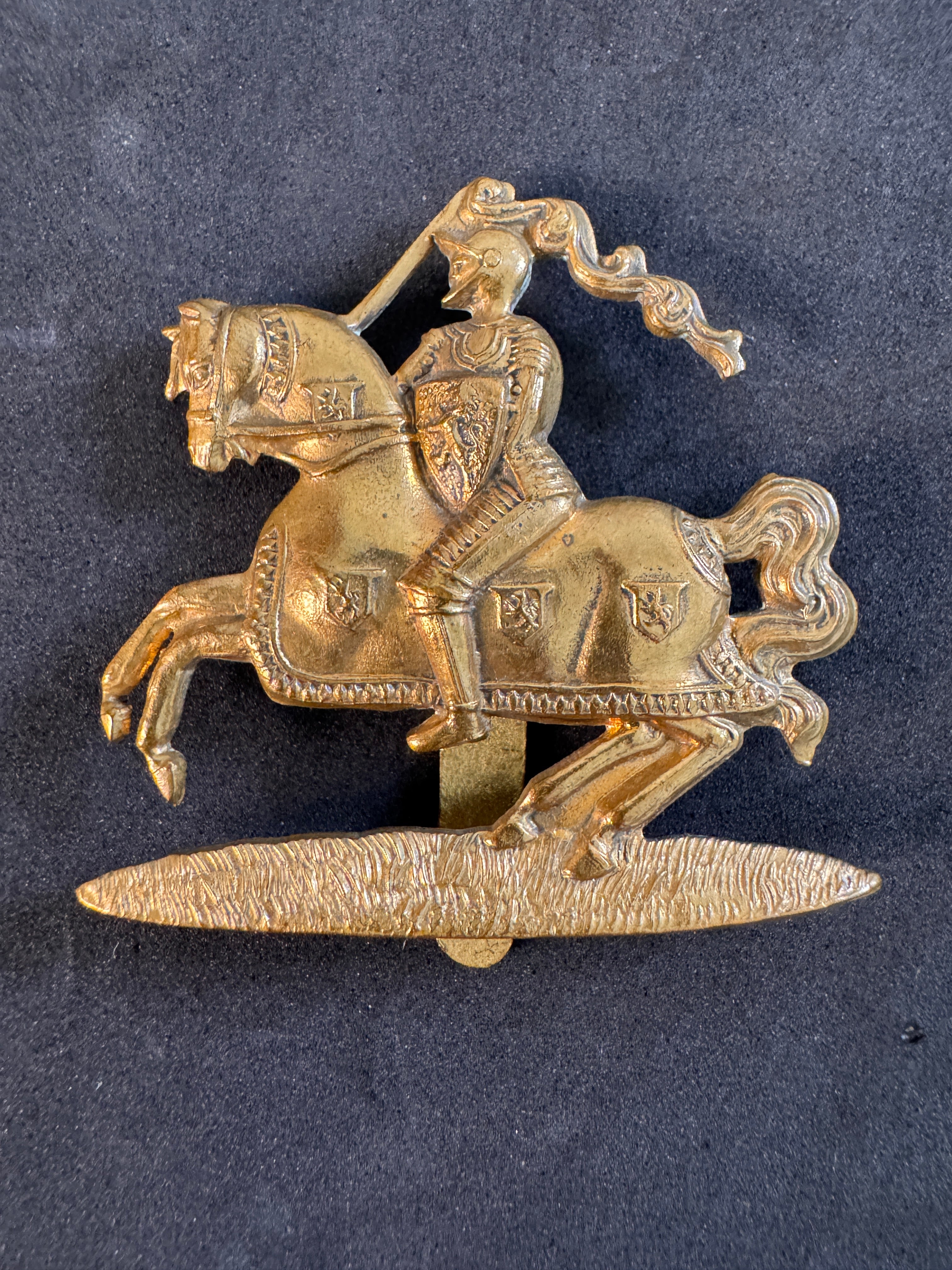 British Army 14th Battalion Fife and Forfar Yeomanry Cap Badge – Medals ...