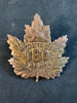 Image of WW1 Canadian CEF 180th Toronto Sportsmen Battalion Cap Badge