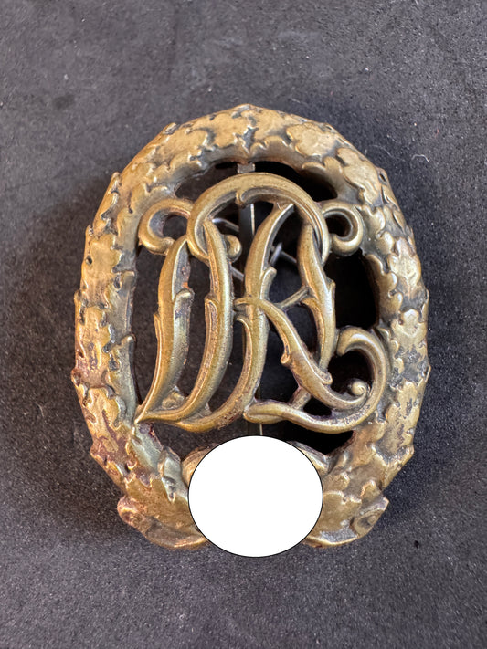 Image of WW2 German DRL Sports Badge Bronze Grade - Wernstein