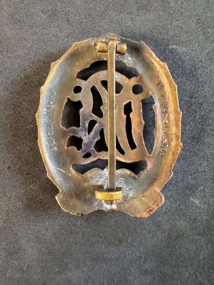 Image of product: ww2 german drl sports badge bronze grade wernstein