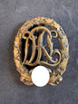 Image of WW2 German DRL Sports Badge Bronze Grade - Ferdinand Wagner
