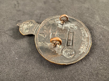 Image of product: ww1 british rnas armoured car section collar badge