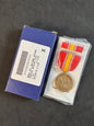 Image of Gulf War US National Defense Service Medal (NDSM) - boxed & dated 1991
