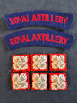 Image of British Army Royal Artillery Officer's Insignia