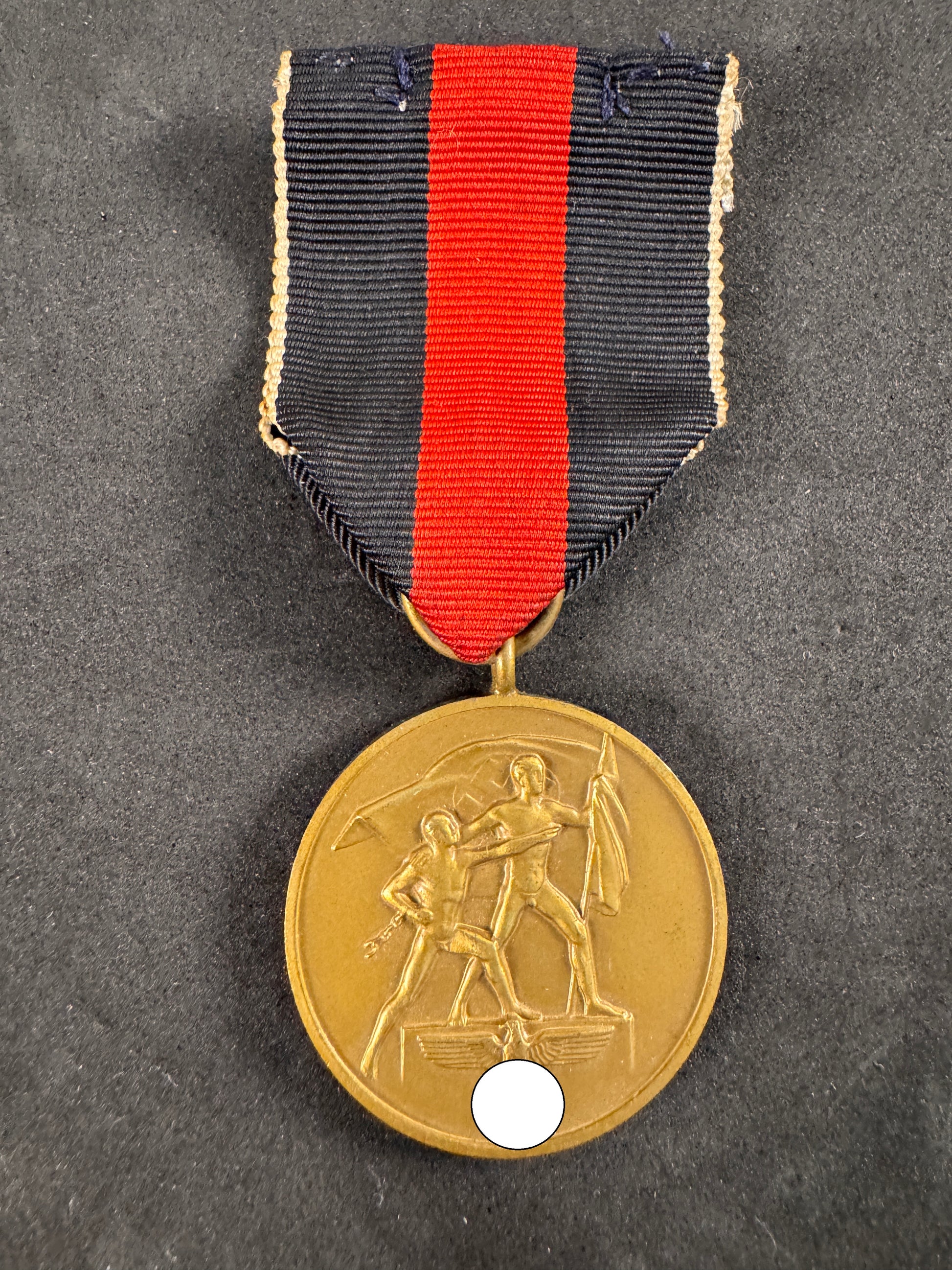 Image of WW2 German Czech Annexation Medal - Sudetenland Occupation