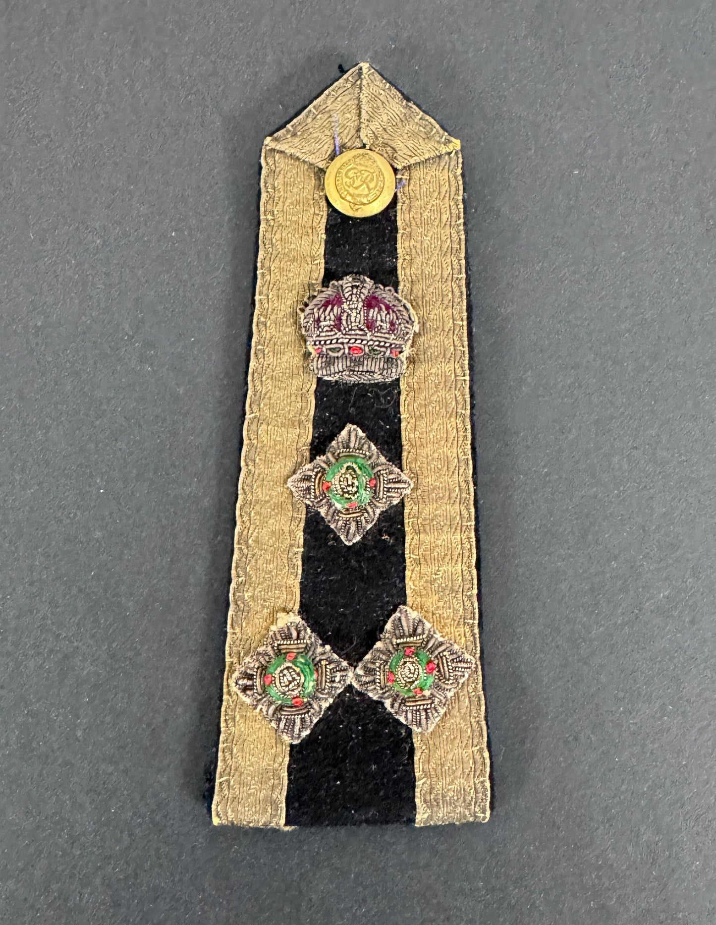 British army Brigadier General Dress Uniform Shoulder Board, front