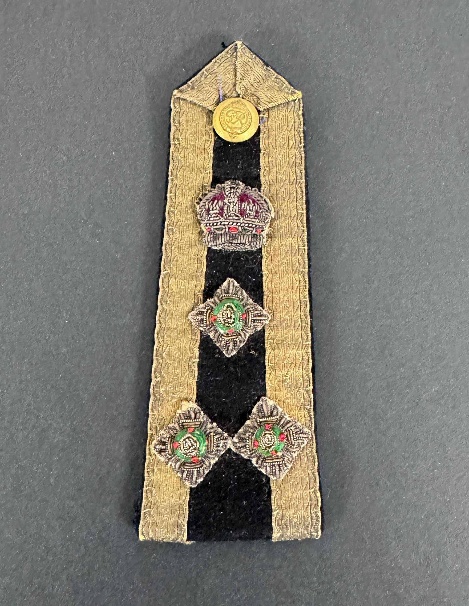 British army Brigadier General Dress Uniform Shoulder Board, front