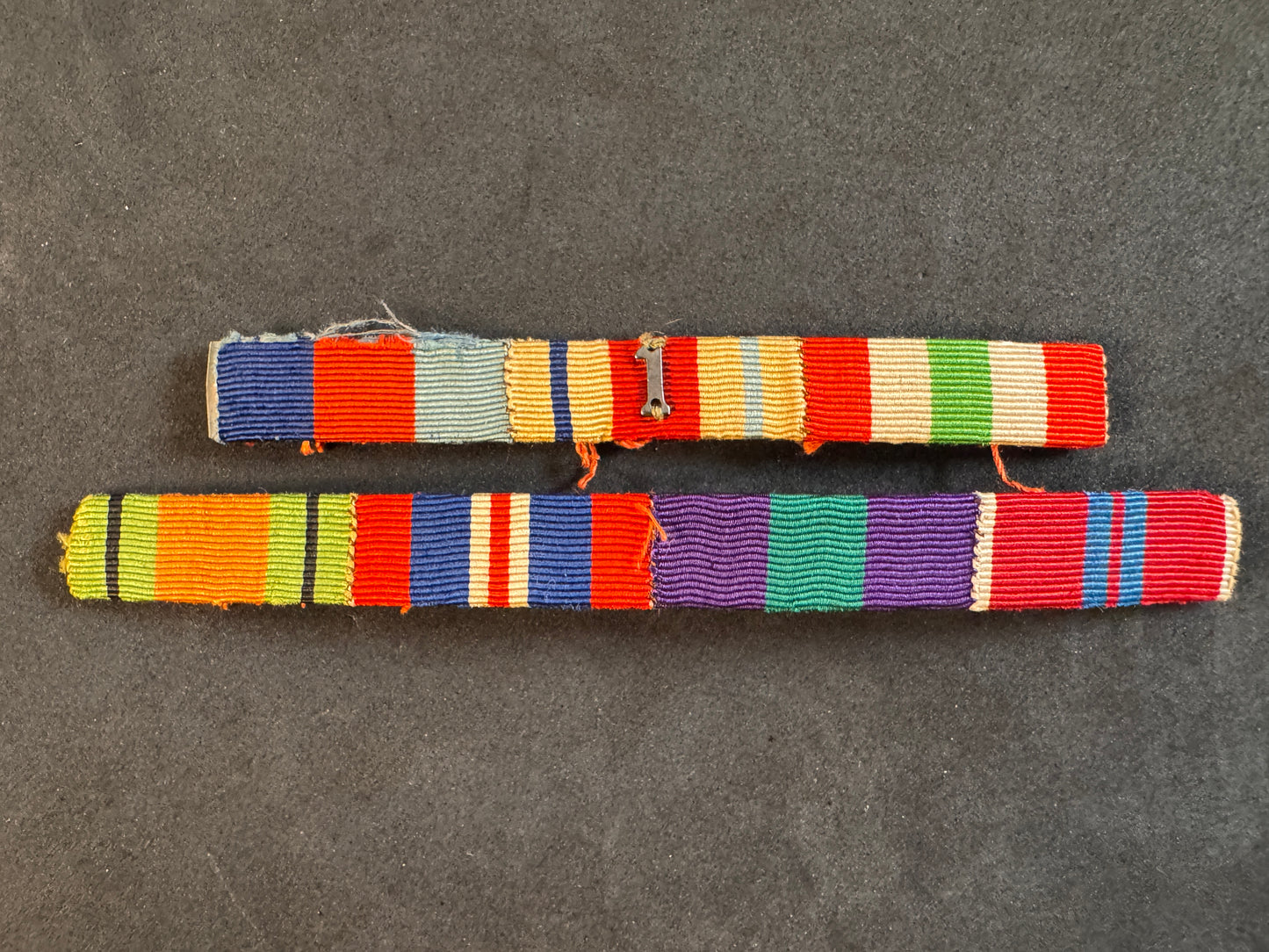 Image of WW2 British 1st Army Medal Ribbon Bar