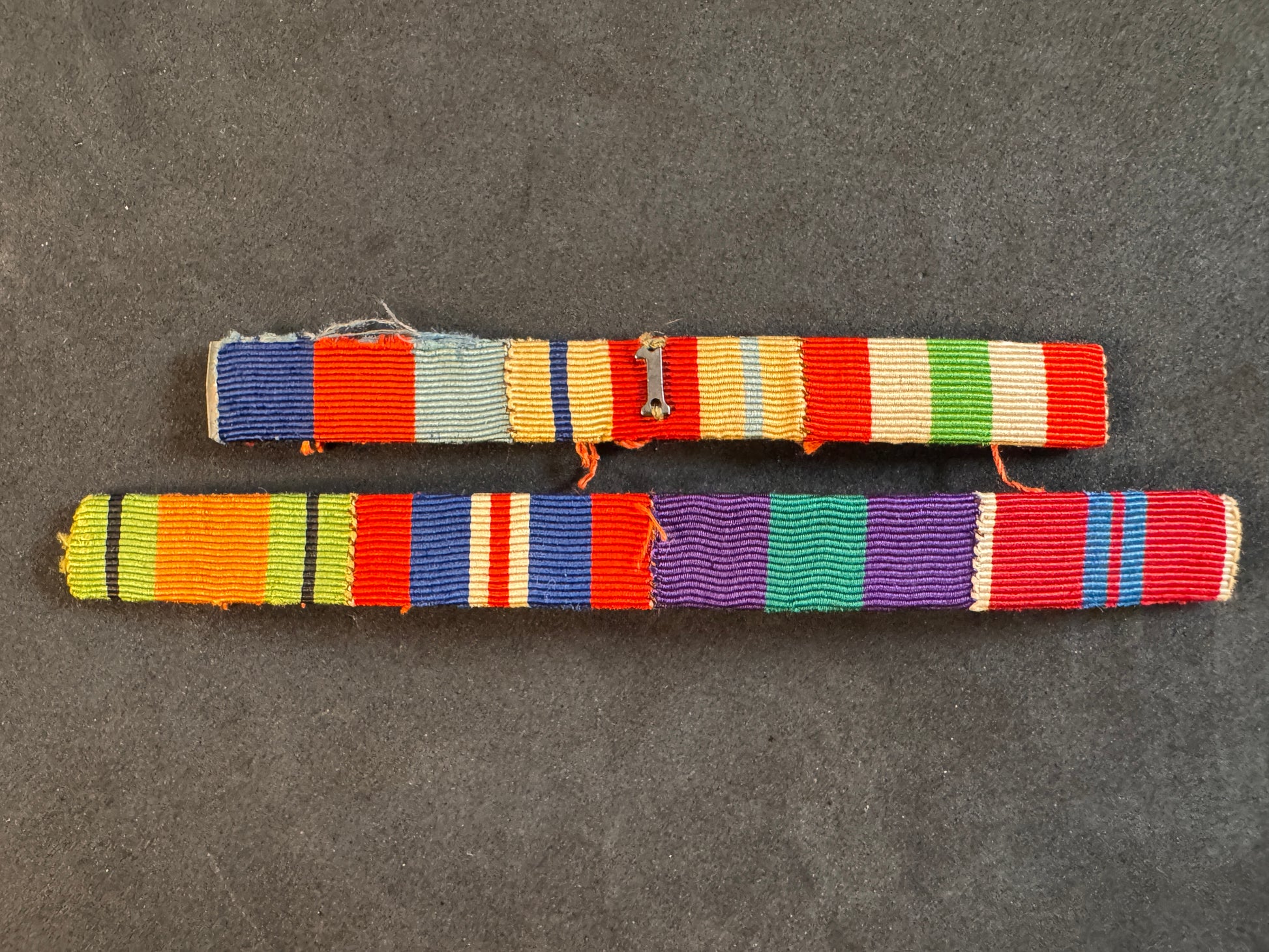 Image of WW2 British 1st Army Medal Ribbon Bar