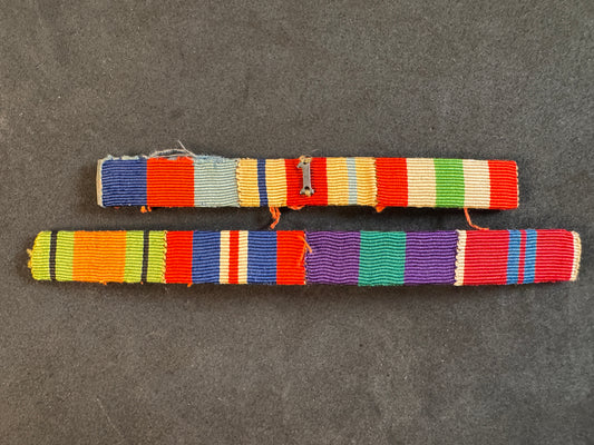 Image of WW2 British 1st Army Medal Ribbon Bar
