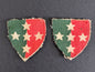 Image of WW2 British Army Royal Pioneer Corps Formation Signs (pair)