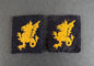 Image of WW2 British Army 43rd Wessex Division Formation Signs (pair)