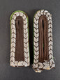 Image of WW2 German Schutzpolizei Oberwachtmeister Uniform Shoulder Boards