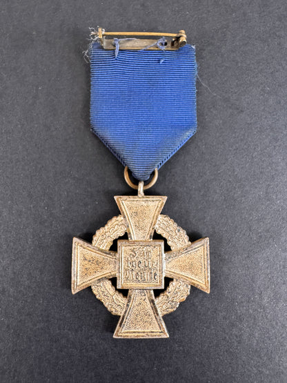 Image of product: third reich germany faithful service medal 25 years