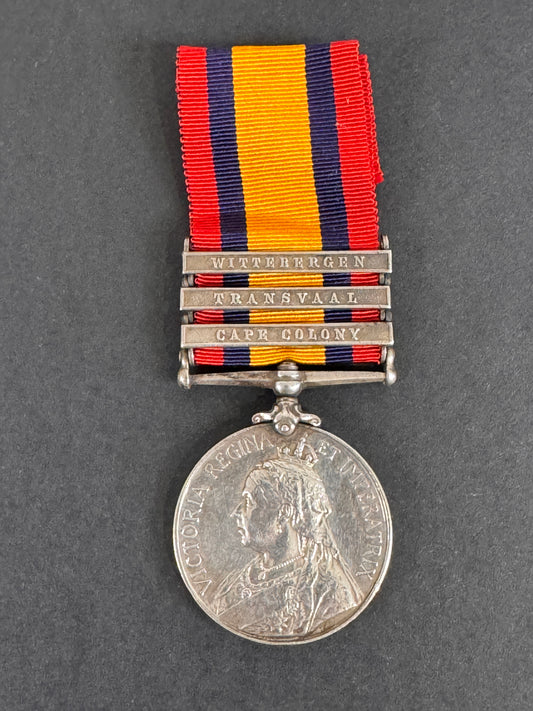 Image of Queen's South Africa Medal Worcestershire Regiment (Boer War)