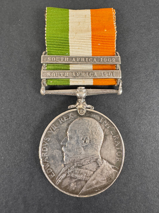 Image of King's South Africa Medal 1901-1902 Hampshire Regiment (Boer War)