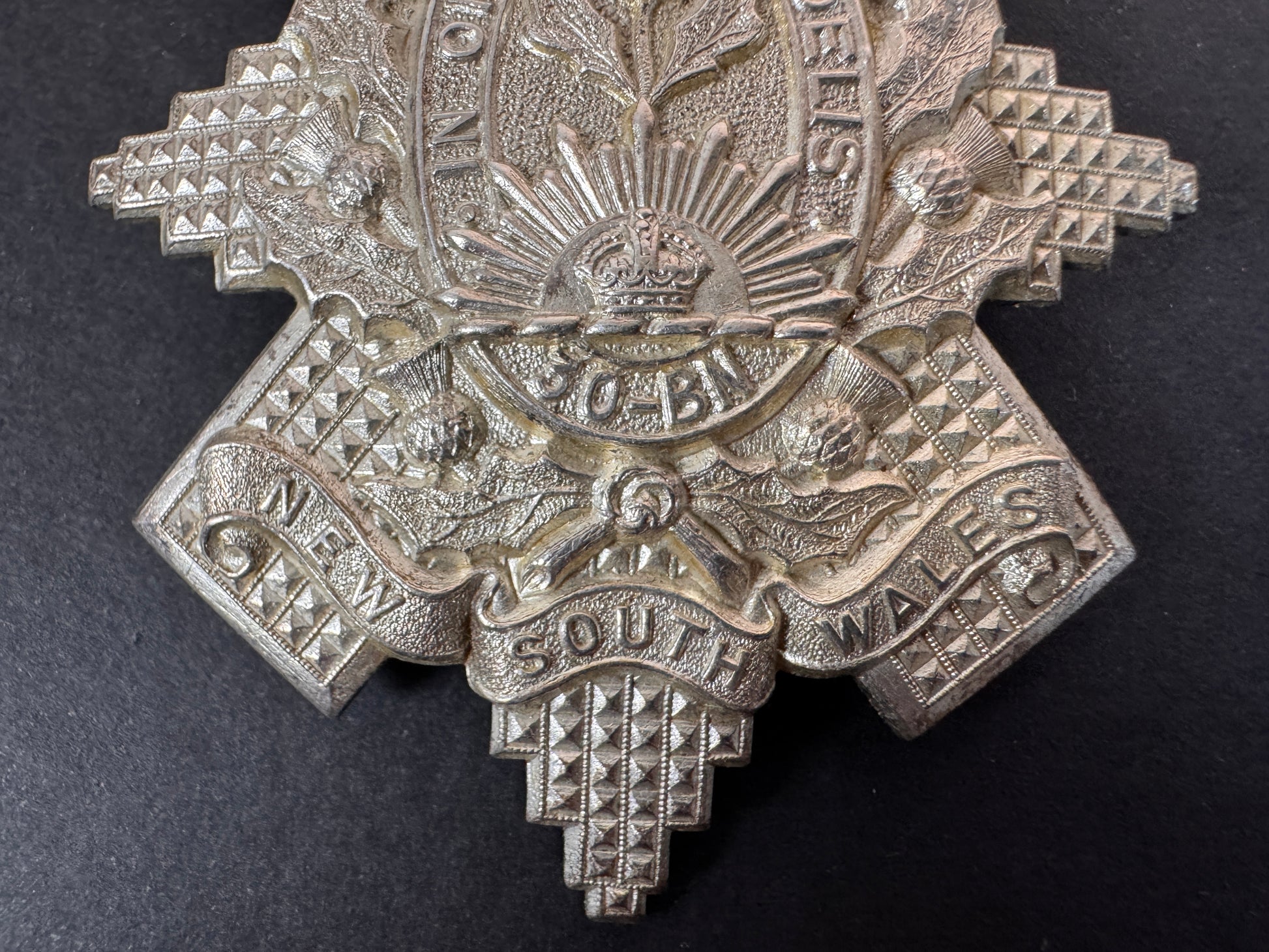 Image of product: ww2 australian army 30th battalion new south wales scottish cap badge
