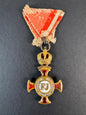Image of Austrian Hungarian Empire Merit Cross 1st Class Medal - Bachruch Budapest