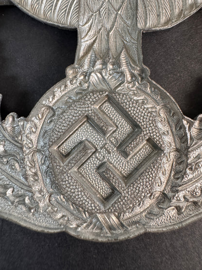 Image of product: third reich german police shako helmet eagle badge